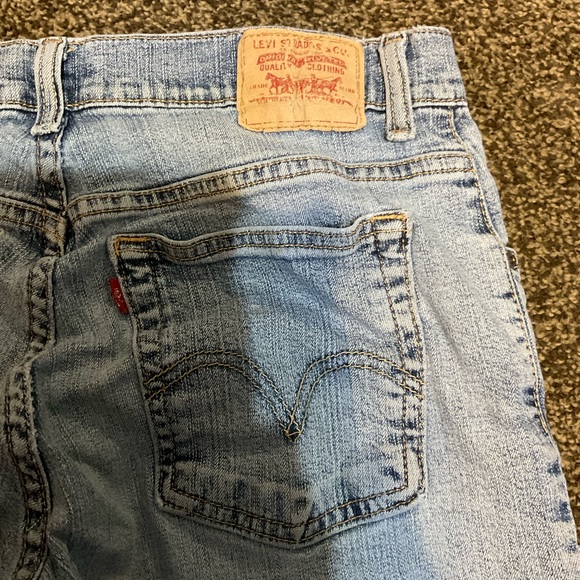 LEVIS ORIGINAL STRAIGHT LEG JEANS - Picture 8 of 8